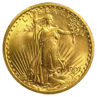 $20 Gold Saint Gaudens Double Eagle